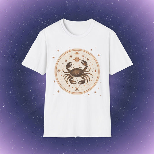 Cancer Boho Zodiac Sign T-Shirt