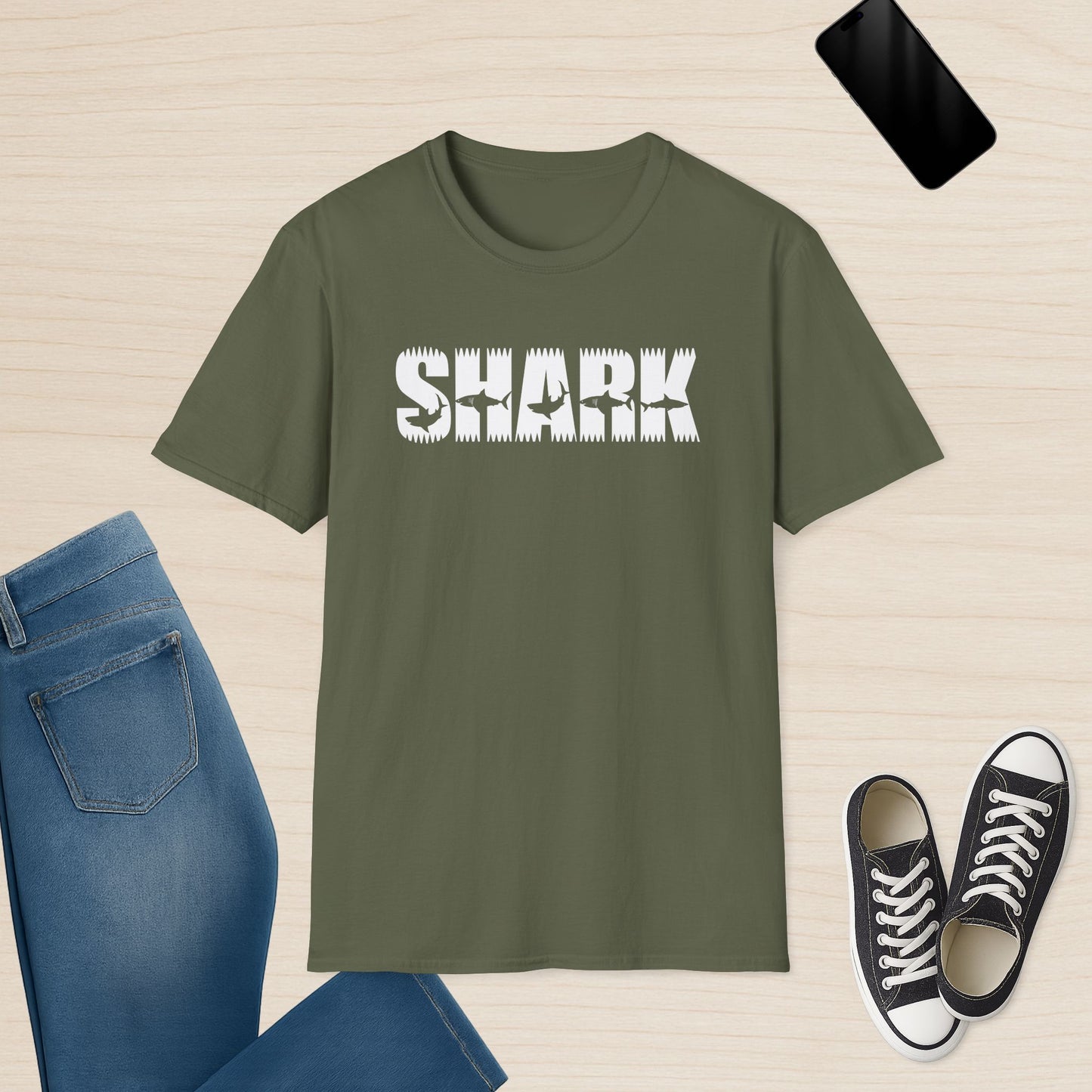 Bold Shark Graphic Tee