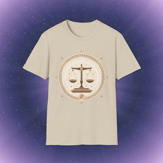 Libra Boho Zodiac Sign T-Shirt