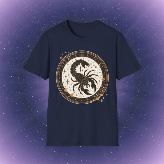 Scorpio Boho Zodiac Sign T-Shirt