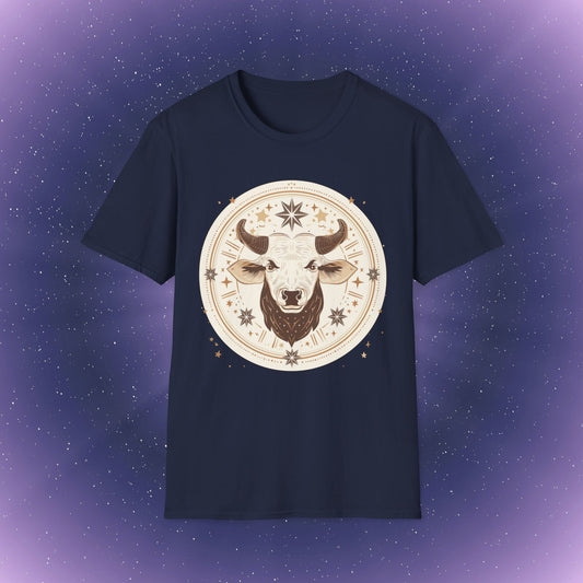 Taurus Boho Zodiac Sign T-Shirt