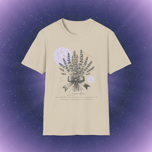 Gemini Zodiac Birth Flower T-Shirt