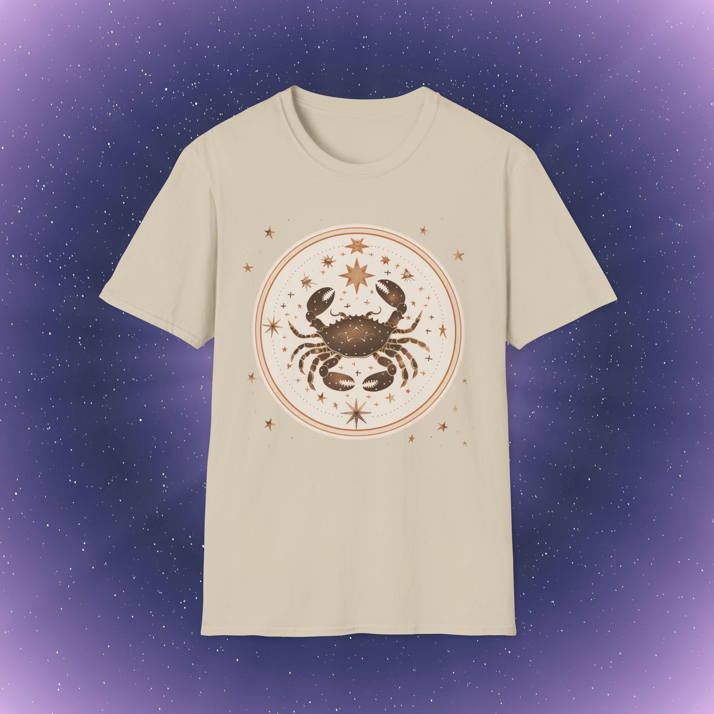 Camiseta bohemia del signo zodiacal Cáncer
