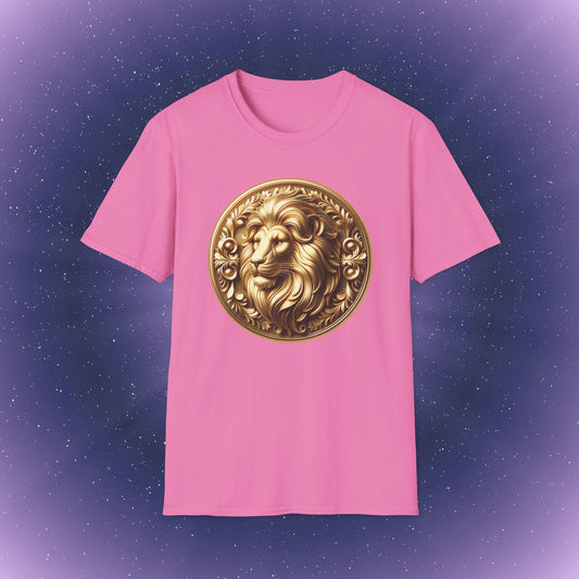 Leo Gold Zodiac Sign T-Shirt