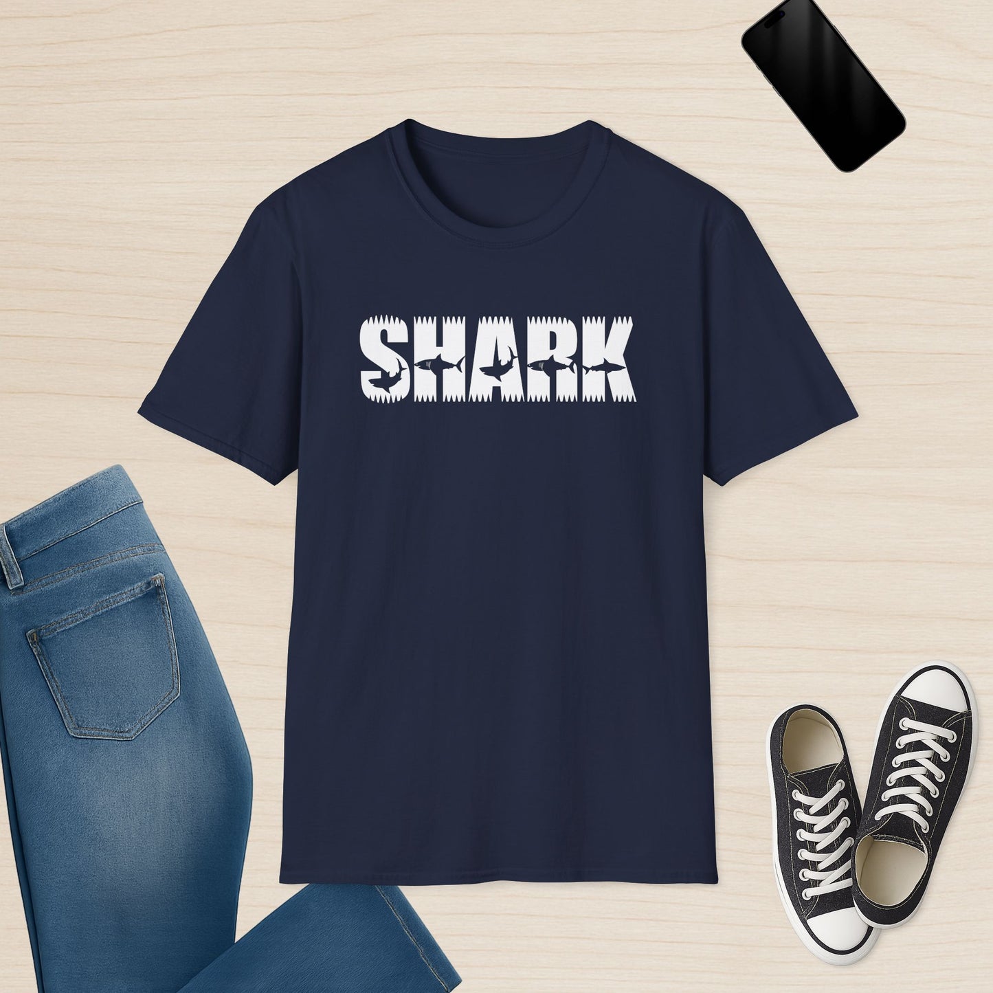 Bold Shark Graphic Tee
