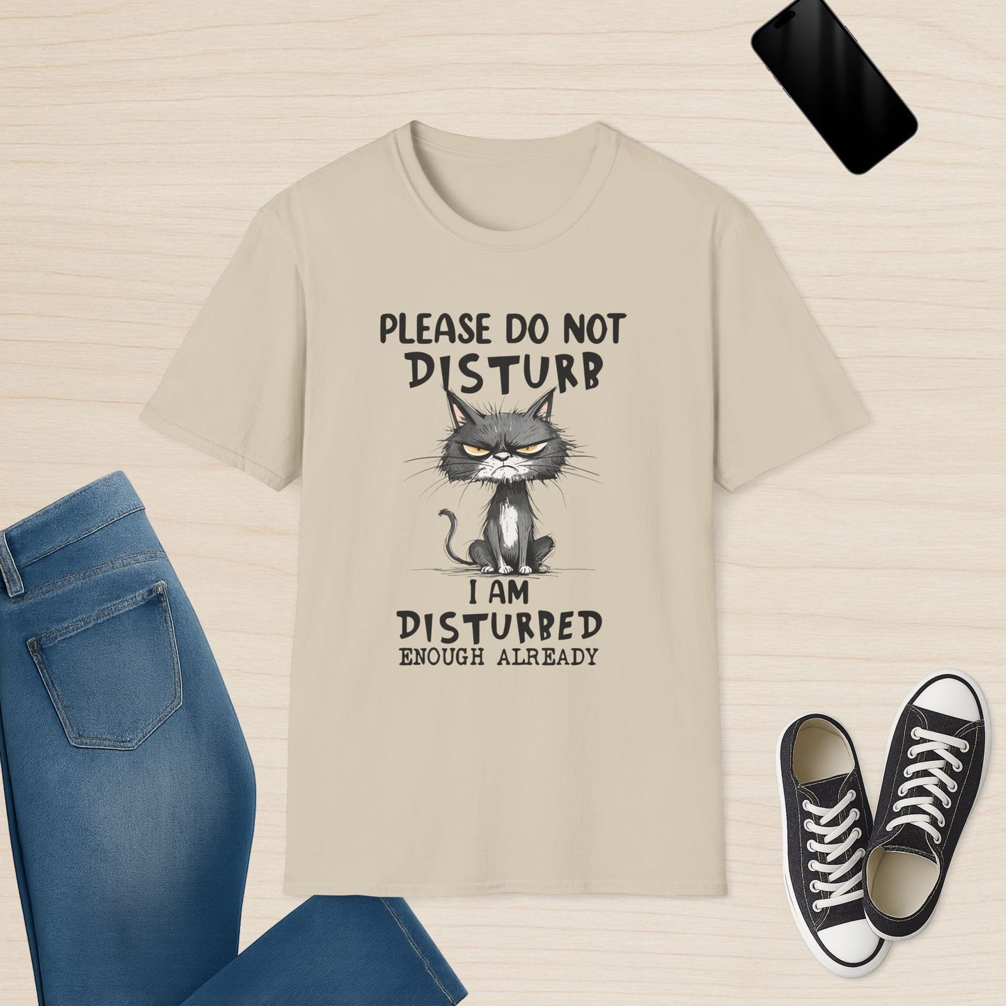 Do Not Disturb Grumpy Cat Tee