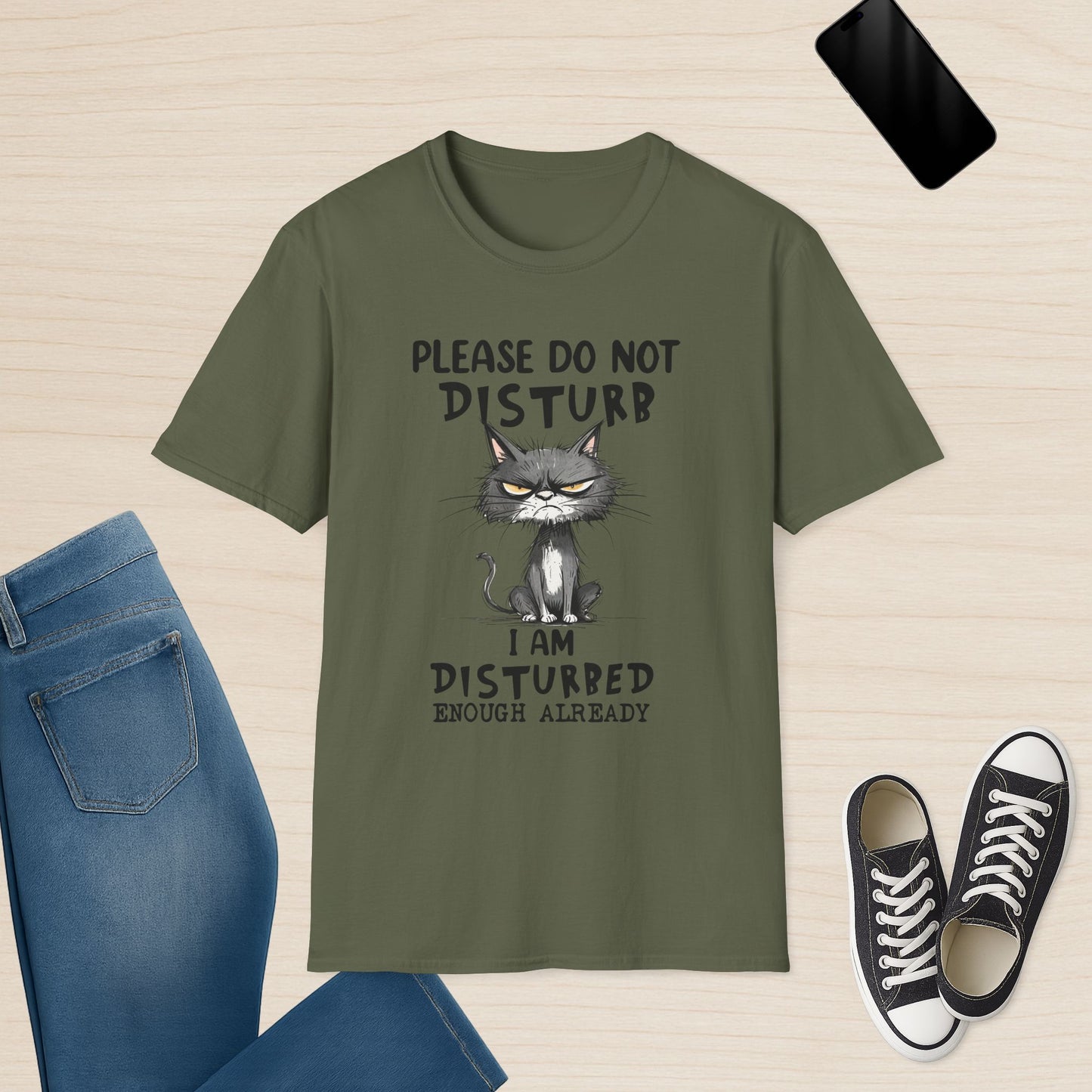 Do Not Disturb Grumpy Cat Tee