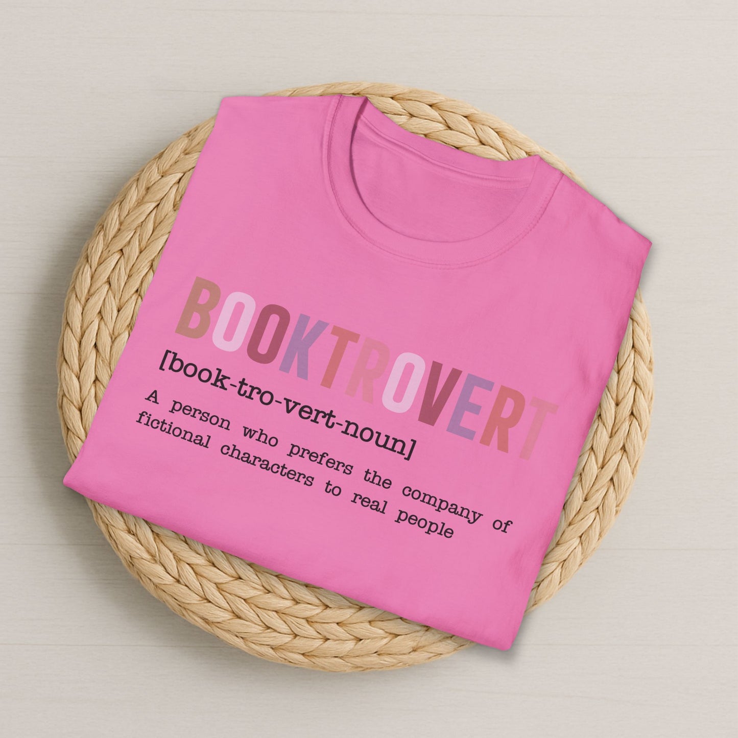 Camiseta gráfica BOOKTROVERT