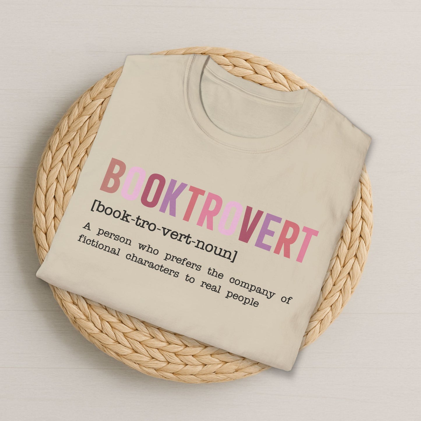 Camiseta gráfica BOOKTROVERT