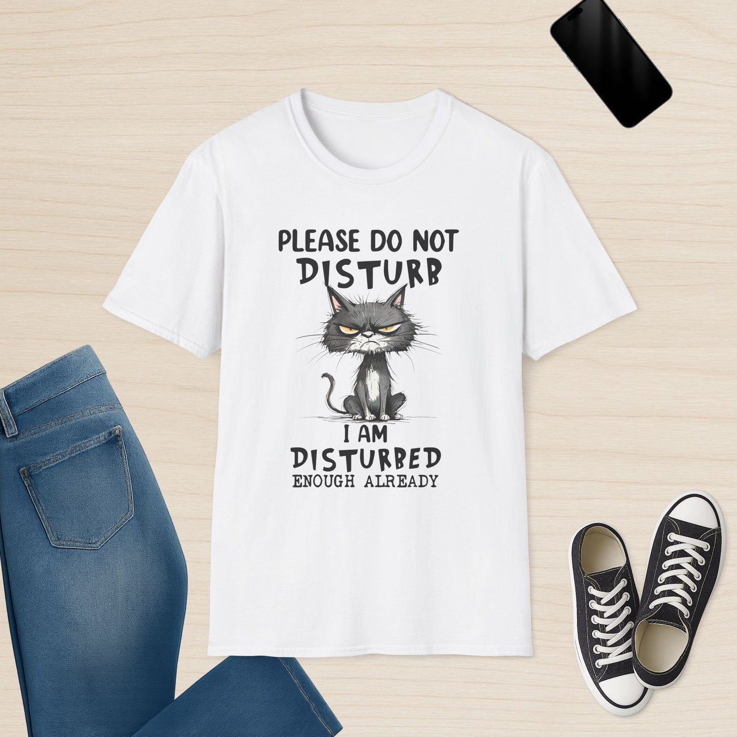 Do Not Disturb Grumpy Cat Tee